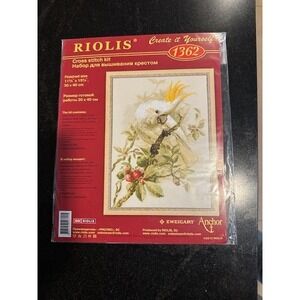 RIOLIS Cockatoo Bird Counted Cross Stitch Kit 1362